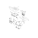 Craftsman 917276360 seat assembly diagram
