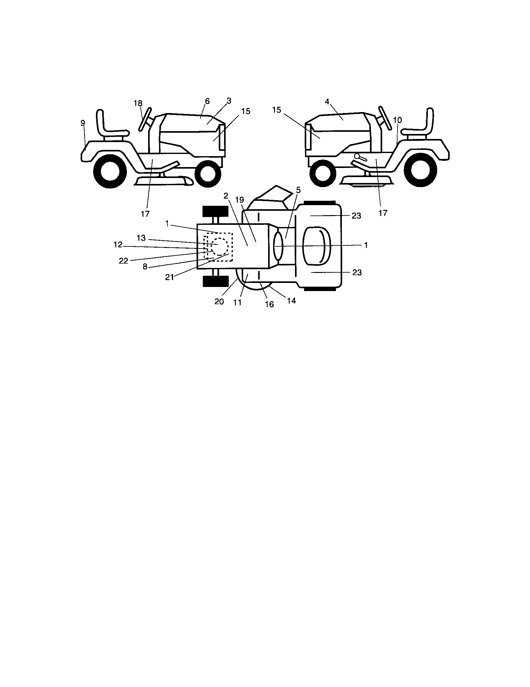 Craftsman 917276360 decals diagram