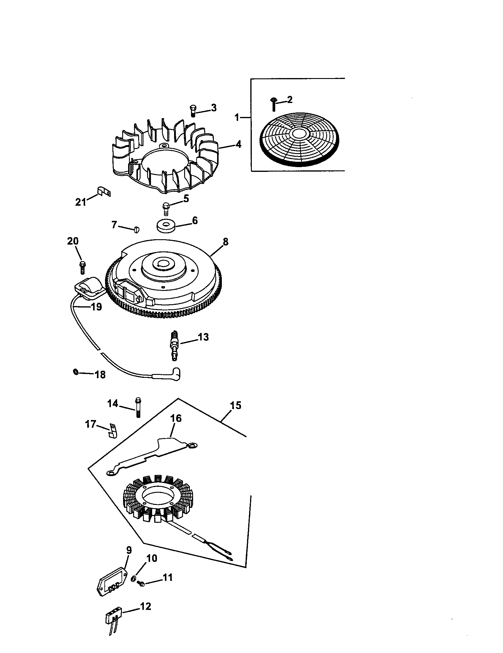 Craftsman 917276350 ignition/electrical diagram