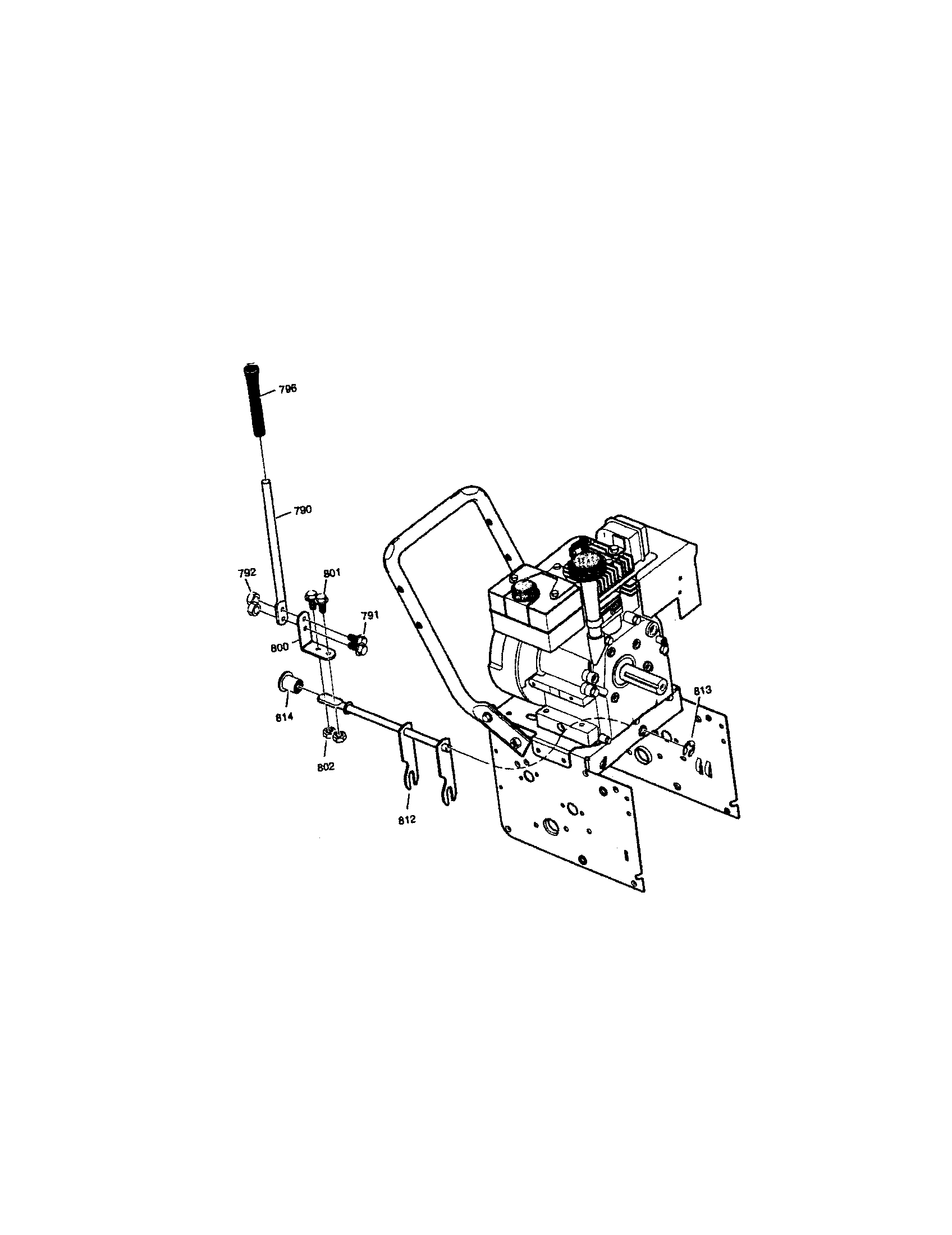 Sears Canada 95052311-0 shift yoke diagram