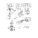 Craftsman 917275751 carburetor/blower-housing diagram