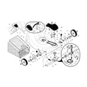 Craftsman 917376572 wheels/tires/bag diagram