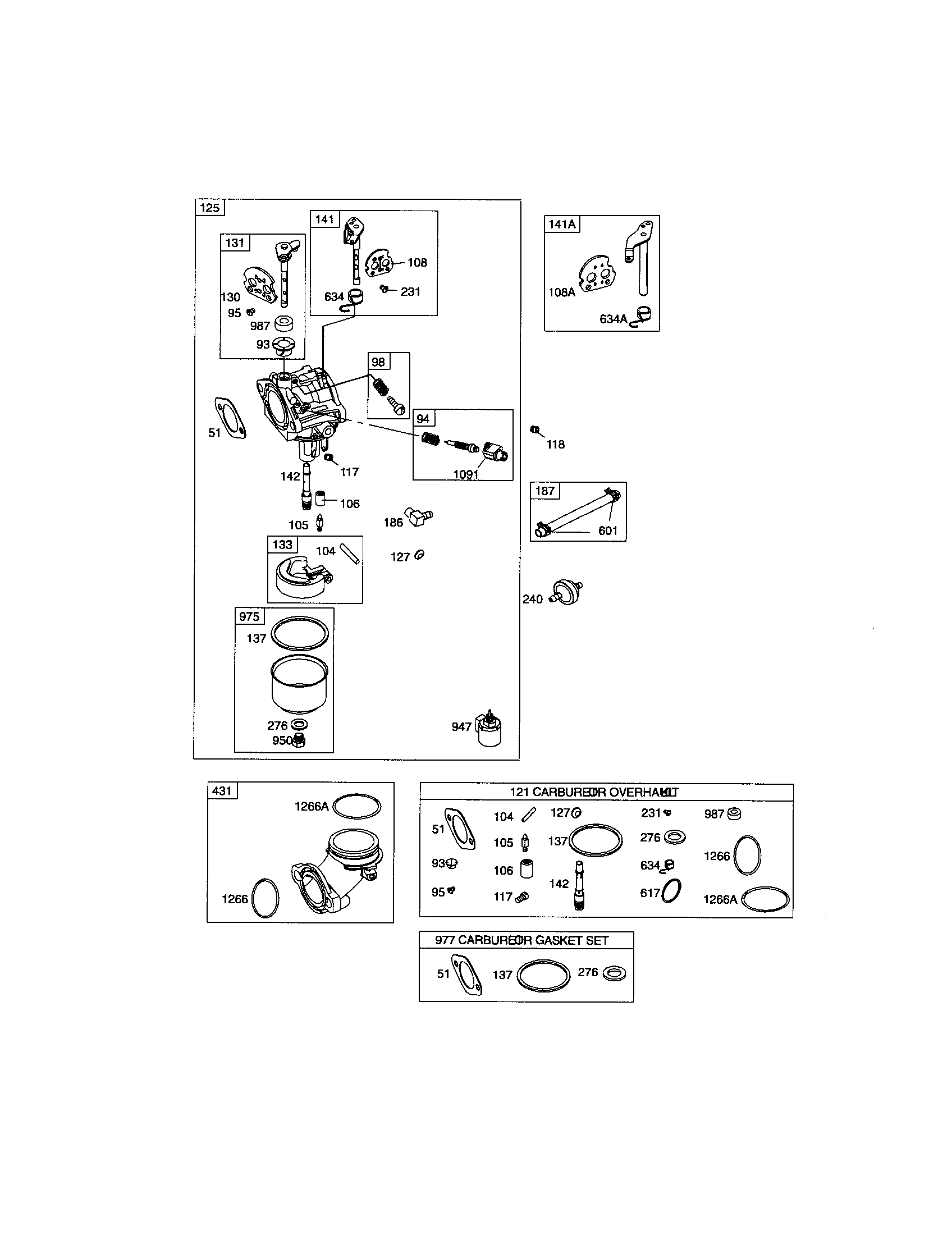 Craftsman 917272351 carburetor diagram