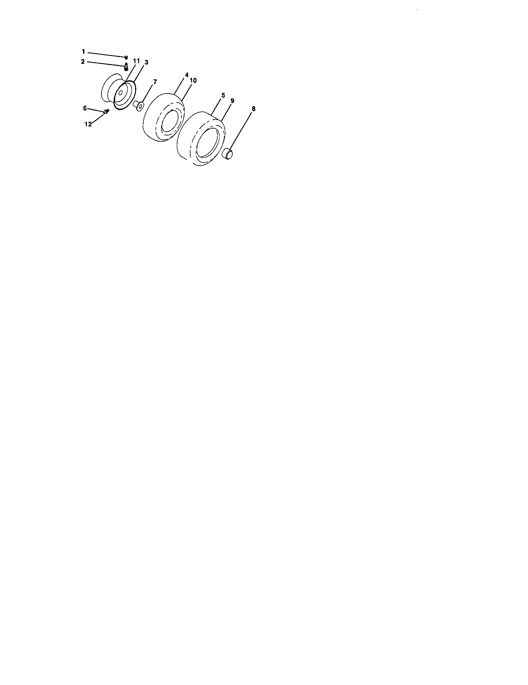 Craftsman 917276341 wheels and tires diagram