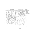 Bosch NGT936UC/01 gas cook top diagram