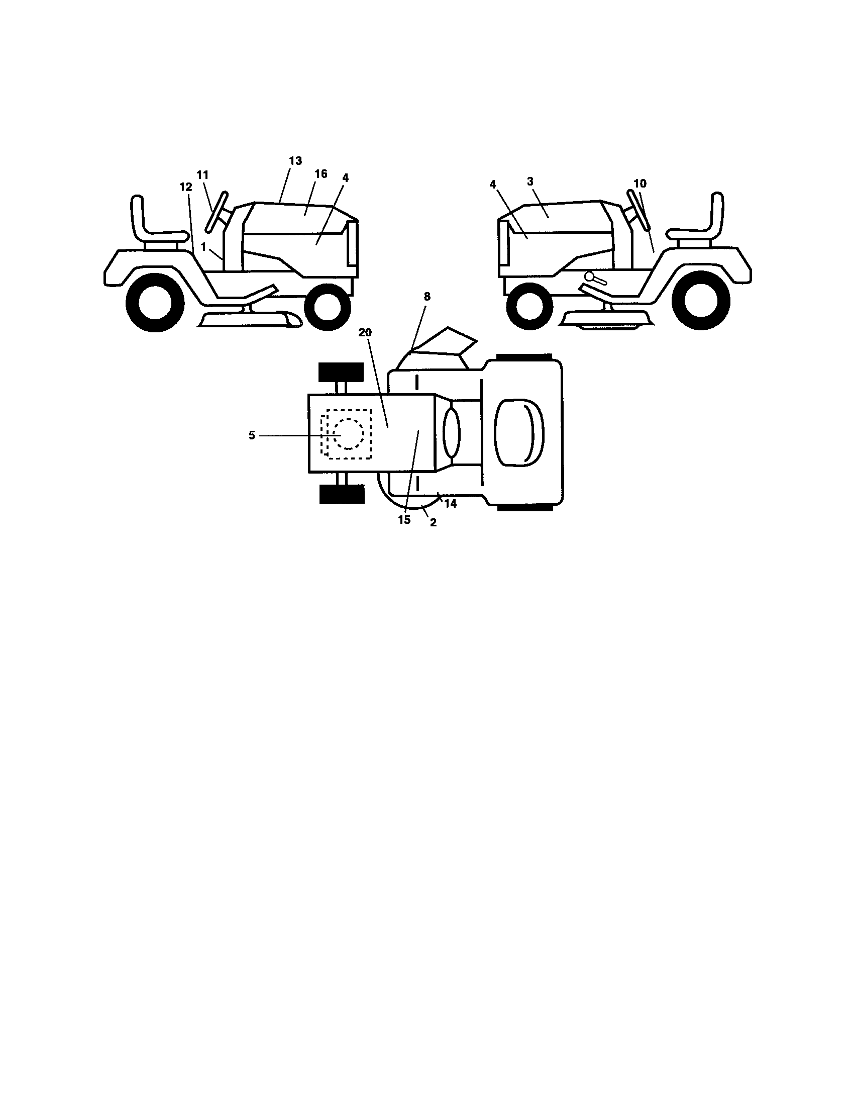 Husqvarna 279080 decals diagram