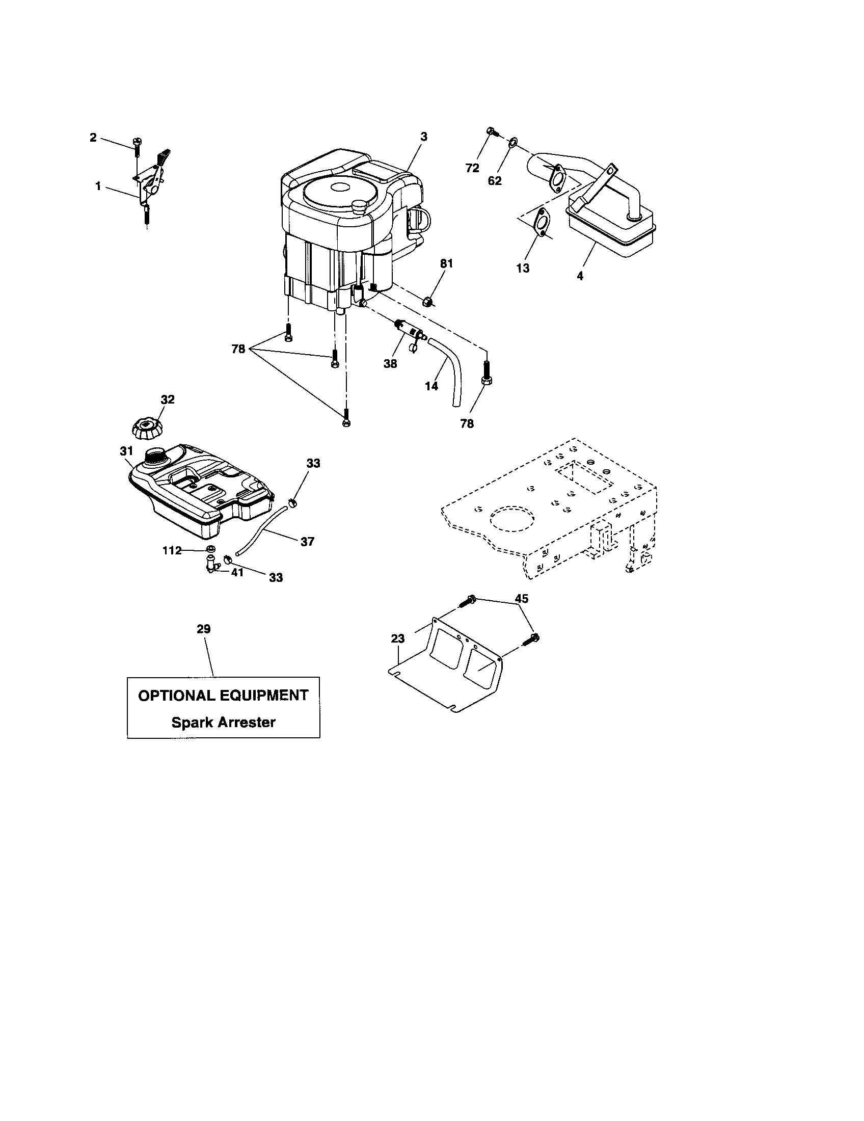 Husqvarna 917279060 engine diagram