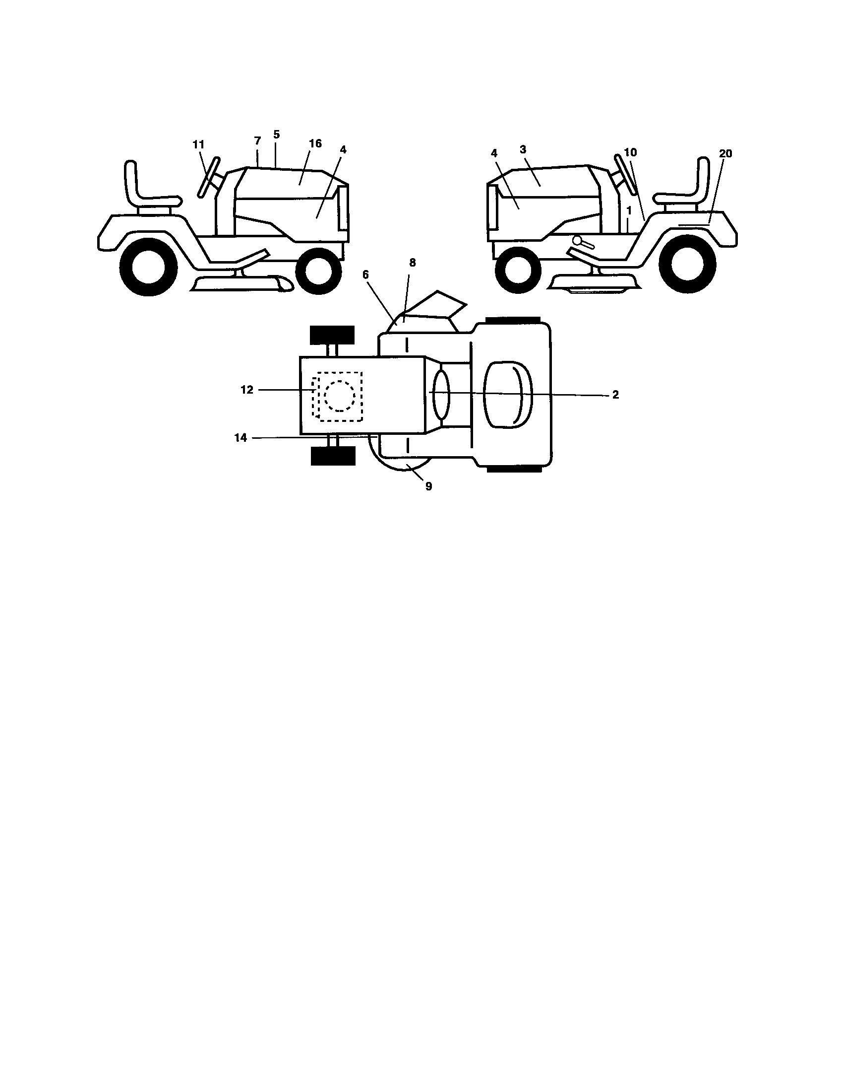 Husqvarna 917279060 decals diagram