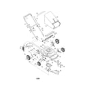 Troybilt 11A-436A711 lawn mower diagram