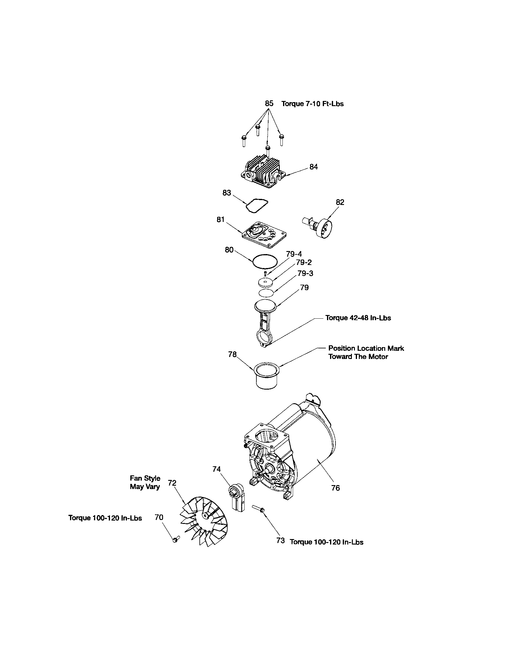 Craftsman 919167301 pump assembly diagram