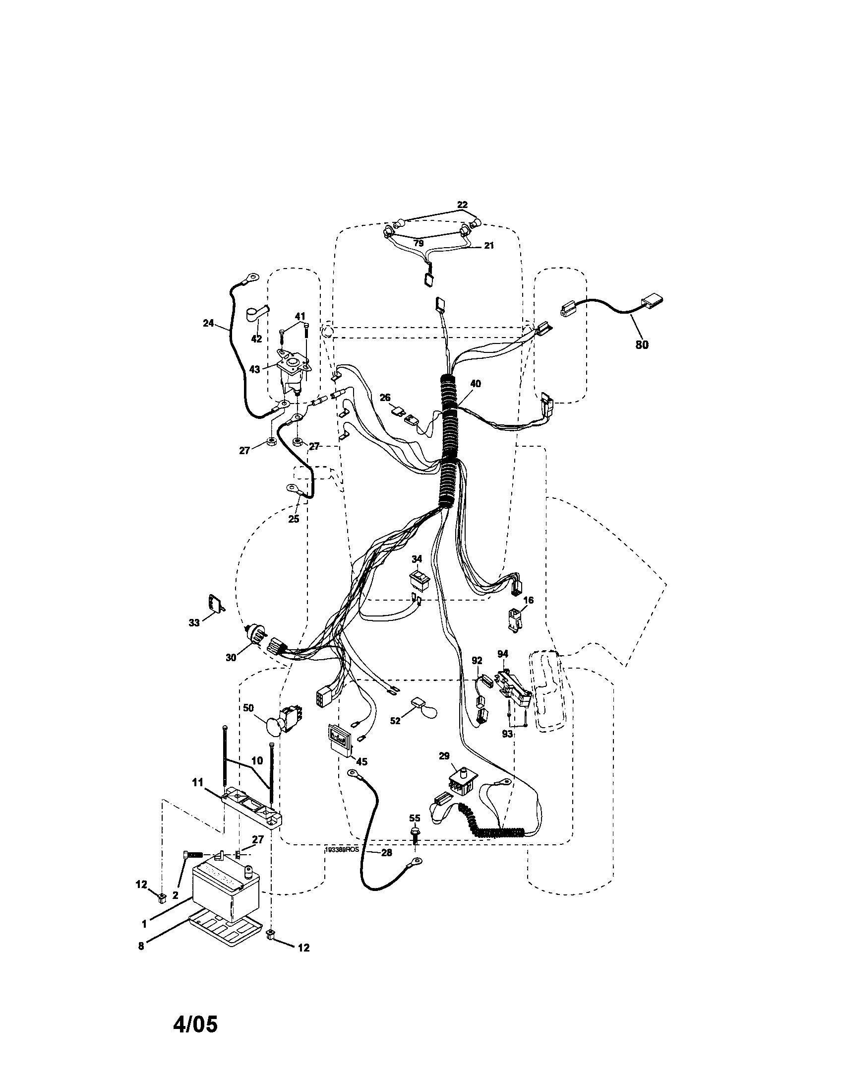 Craftsman 917274650 electrical diagram
