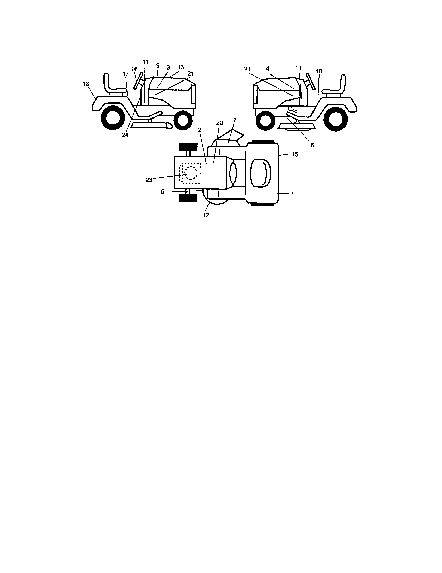 Craftsman 917274650 decals diagram