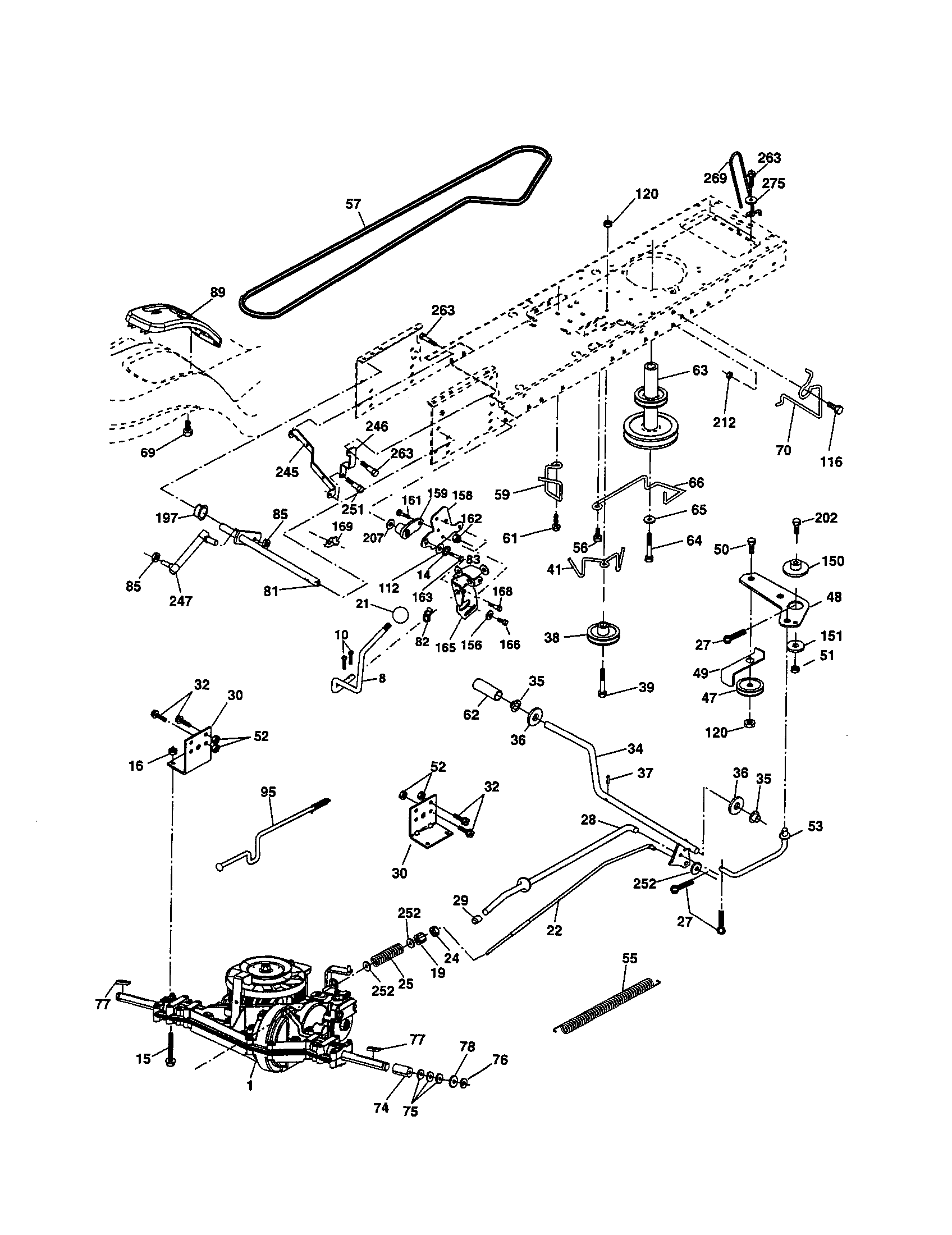 Craftsman 917277580 drive diagram