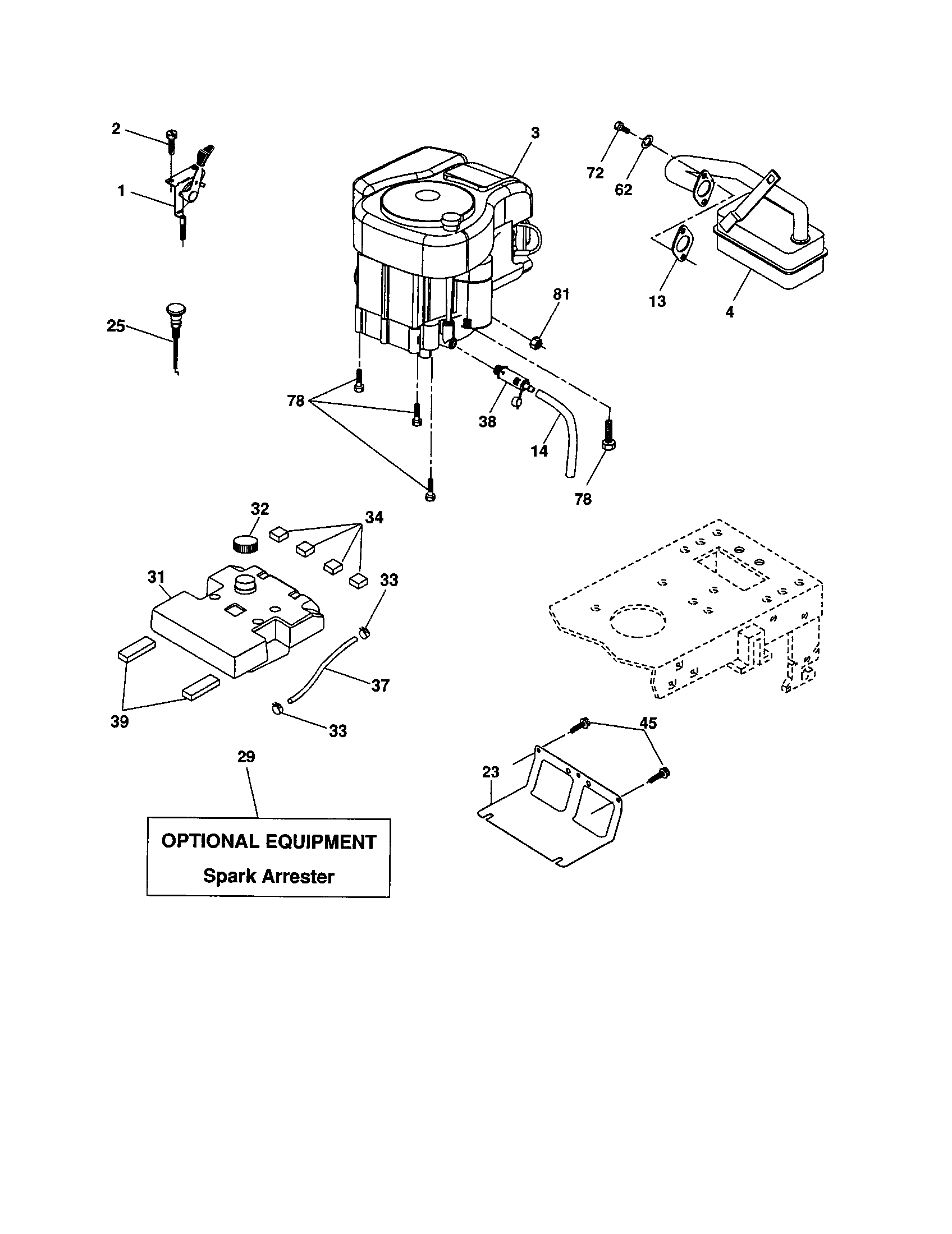 Craftsman 917277580 engine diagram