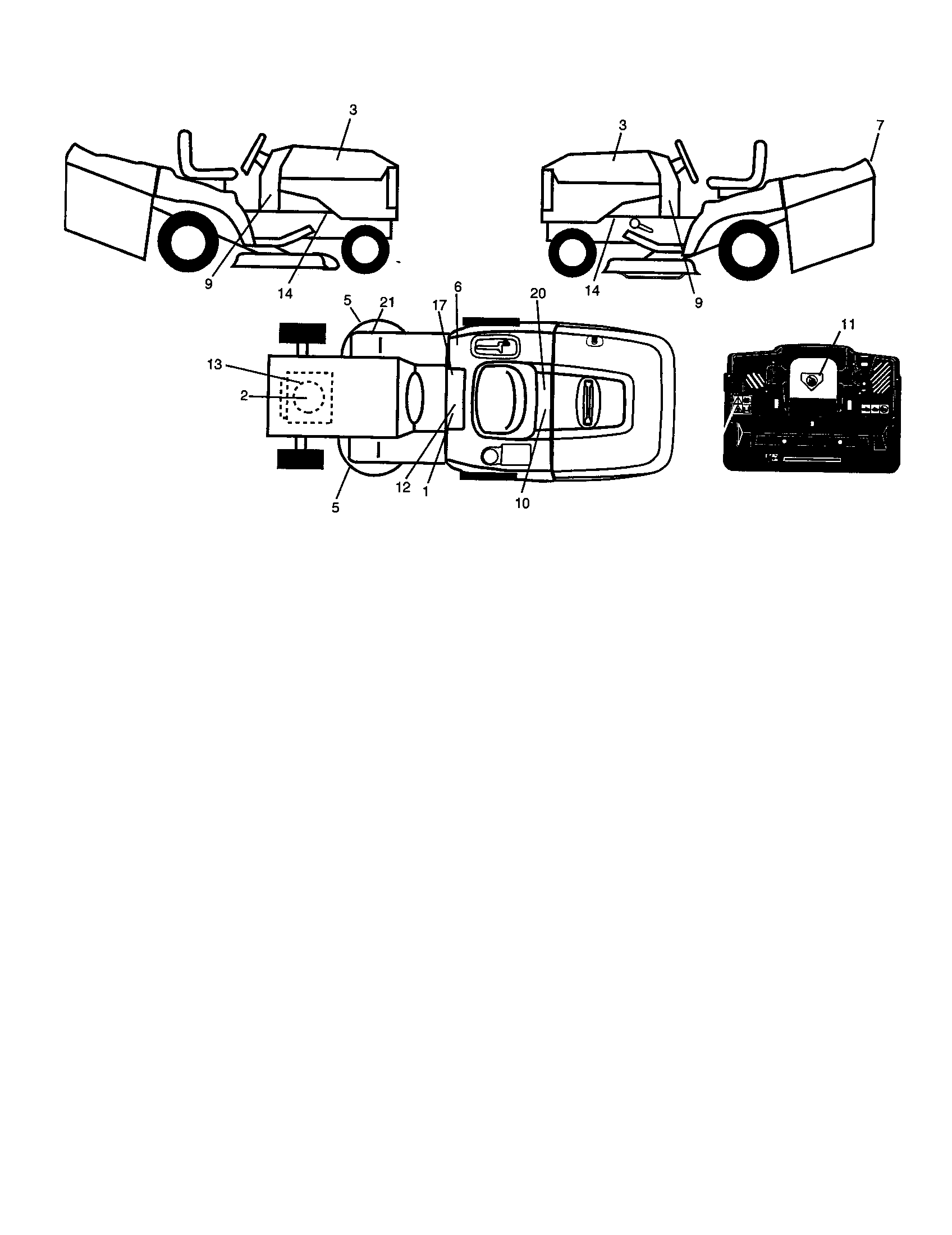 Companion 917278260 decals diagram
