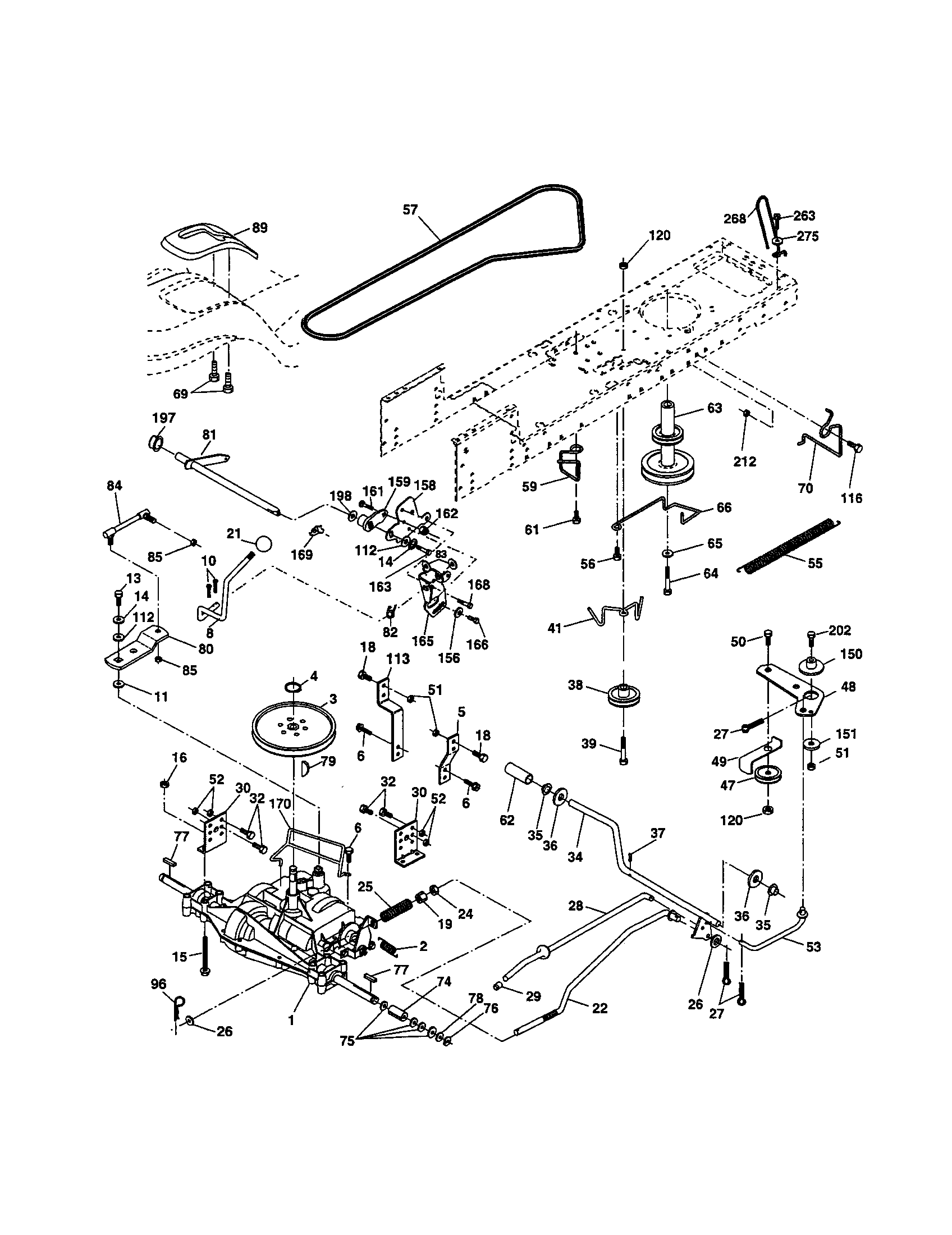Craftsman 917277331 drive diagram