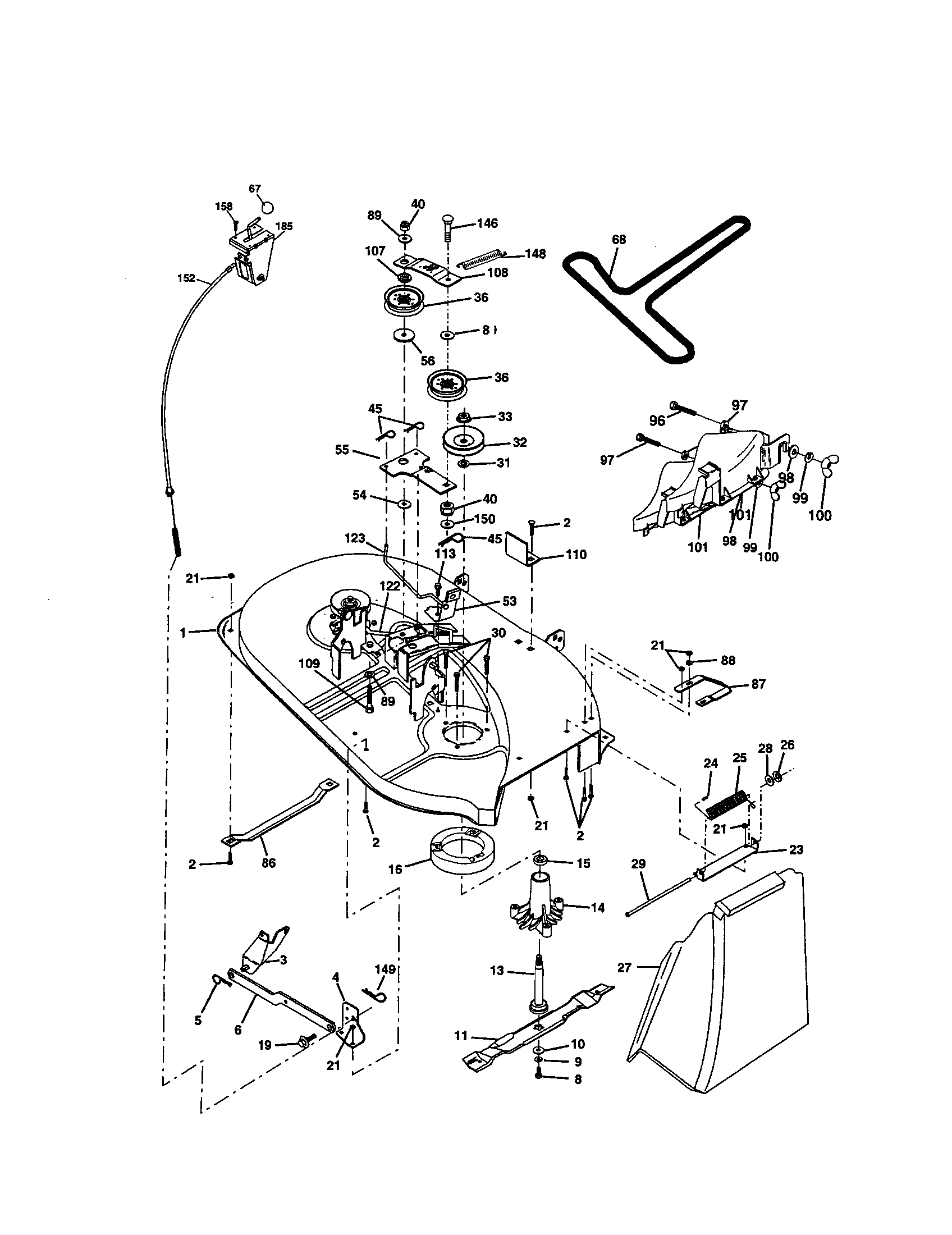 Craftsman 917277331 mower diagram