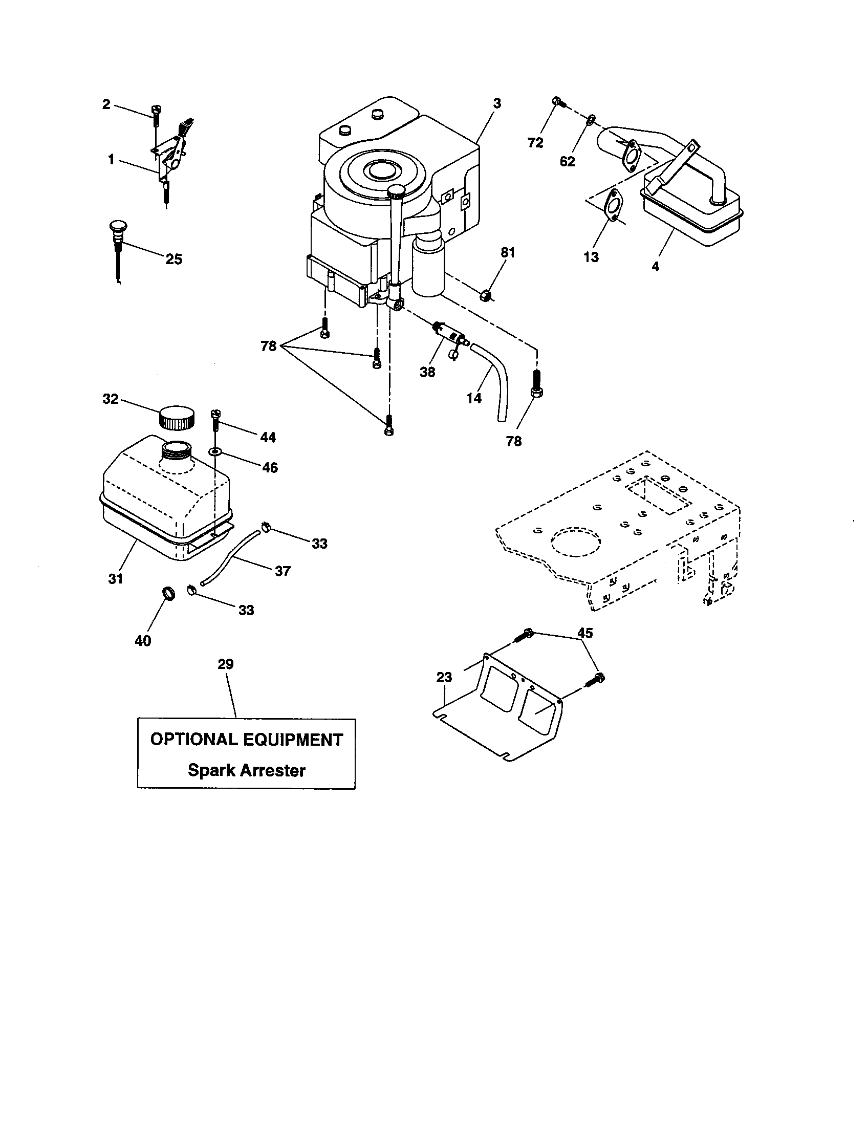Craftsman 917277491 engine diagram