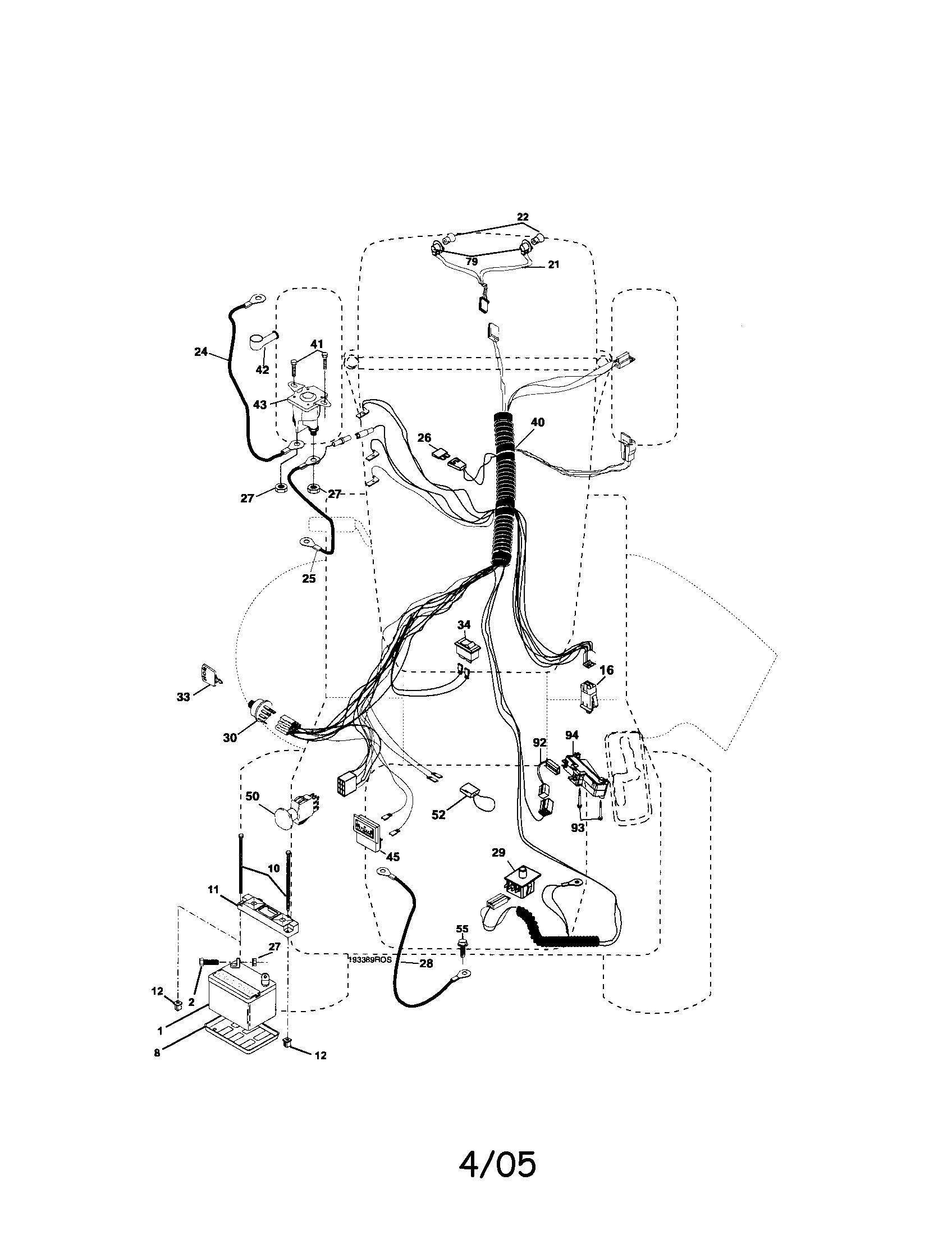 Craftsman 917275660 electrical diagram