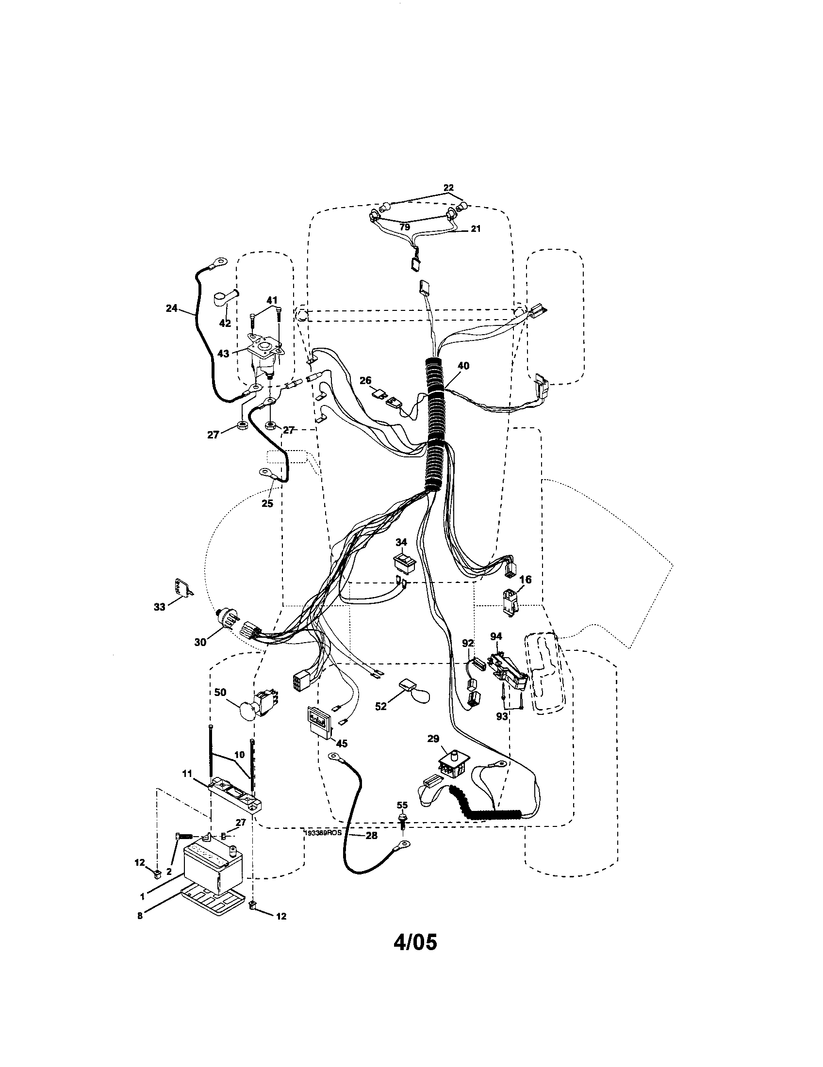 Craftsman 917275661 electrical diagram
