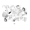 Craftsman 917389760 rotary mower diagram