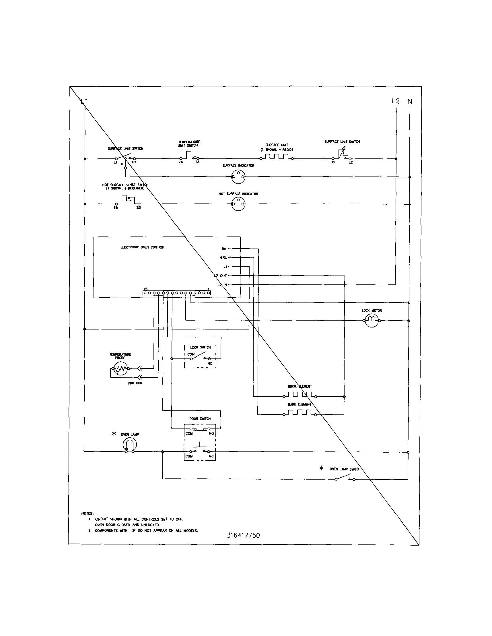 Kenmore 79015032500 wiring schematic diagram