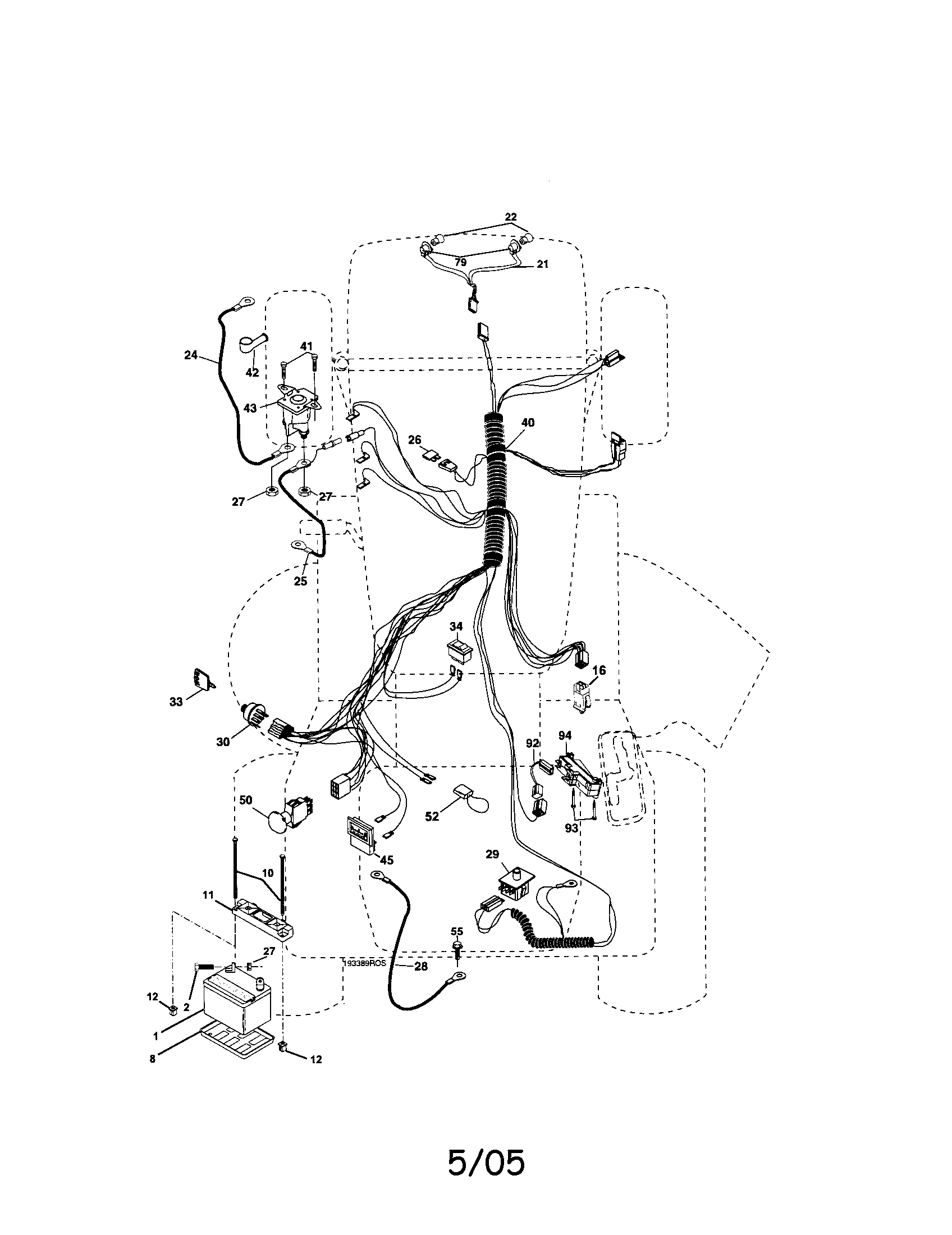 Craftsman 917275662 electrical diagram