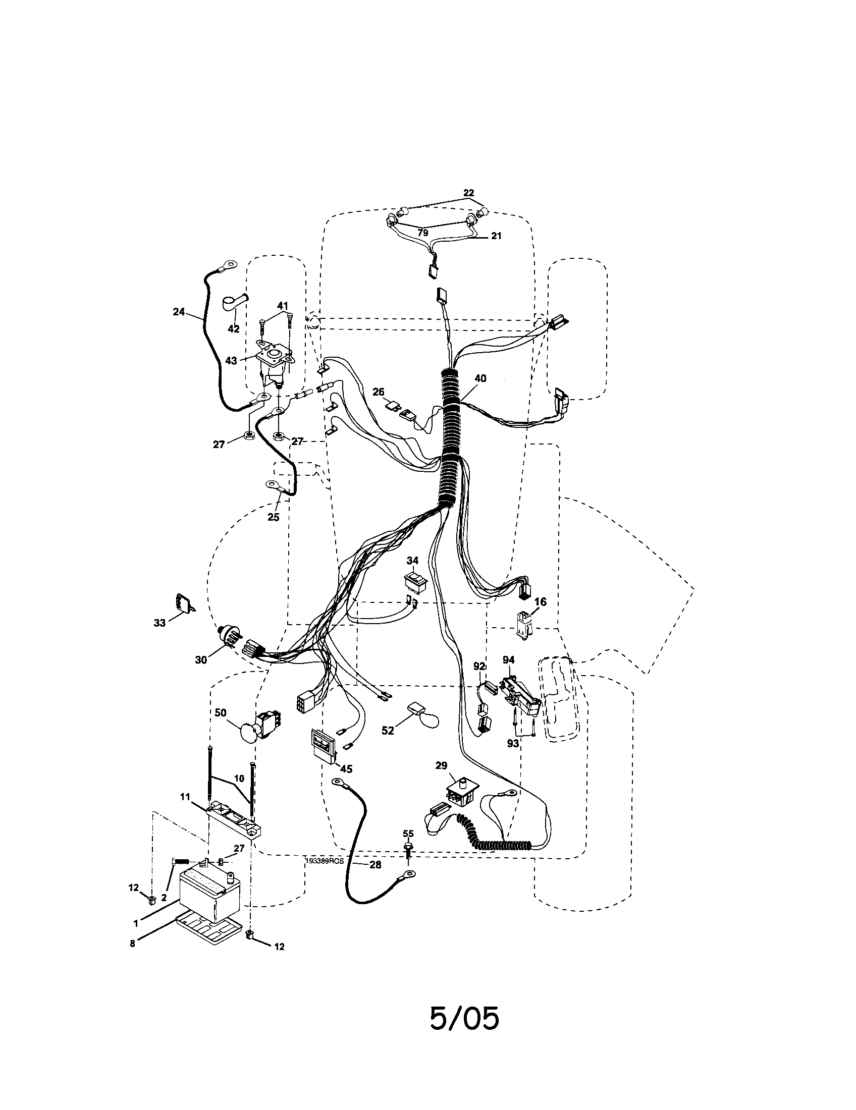 Craftsman 917275684 electrical diagram