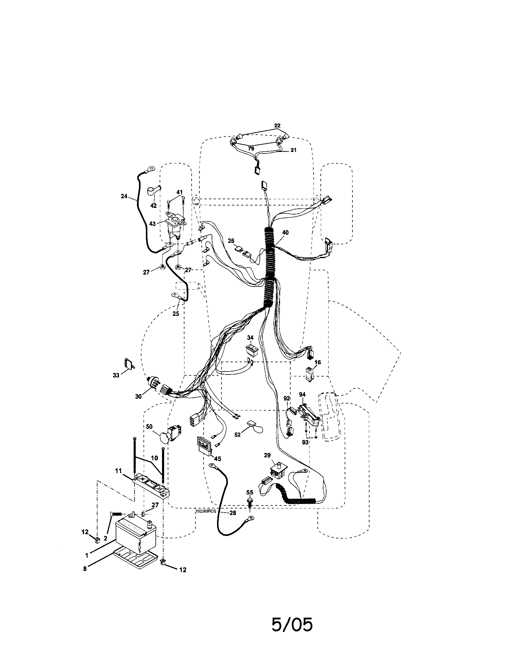 Craftsman 917275632 electrical diagram