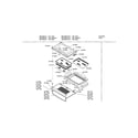 Bosch HBL435AUC/01 door diagram