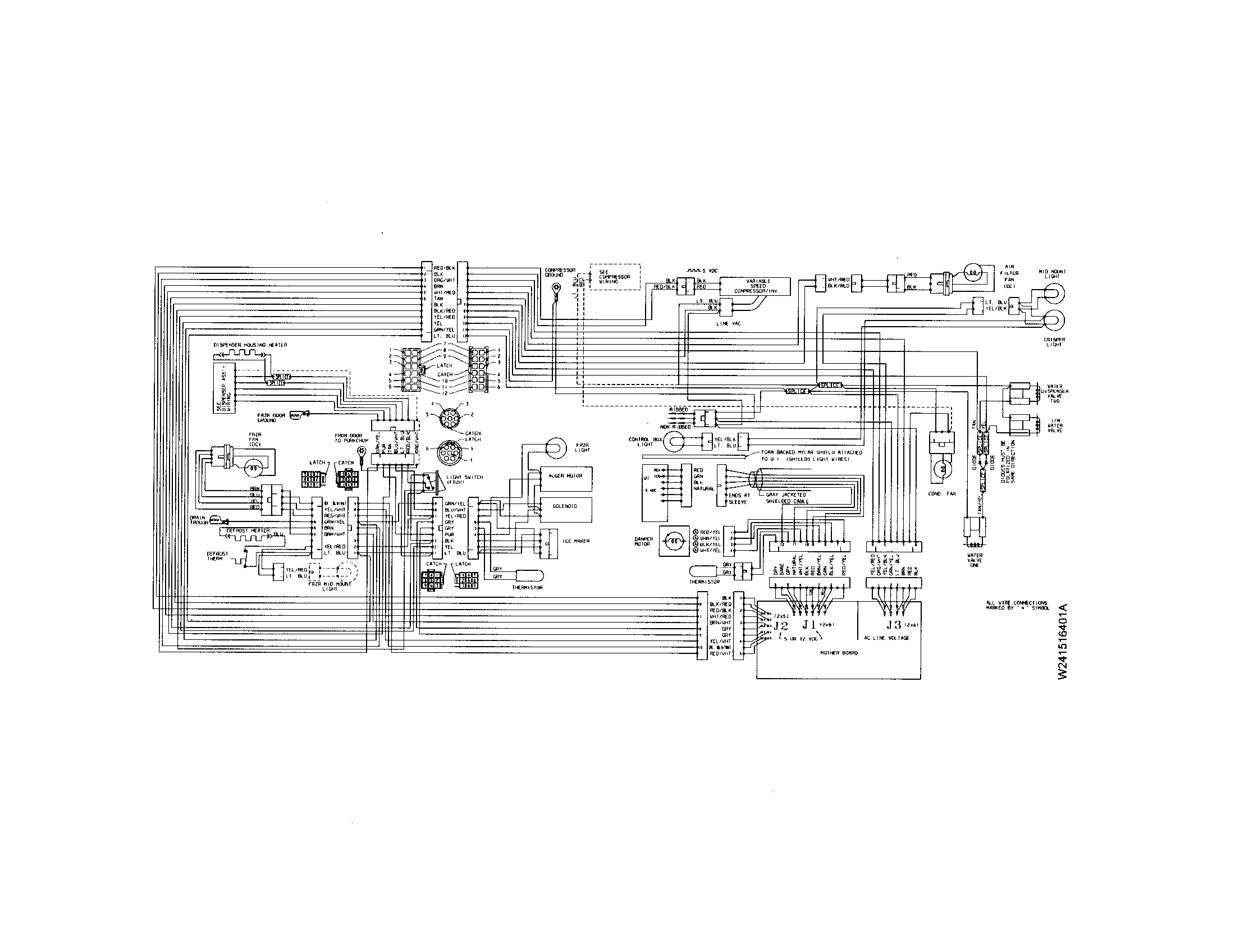 Frigidaire FLSC23F6DS1 wiring diagram diagram