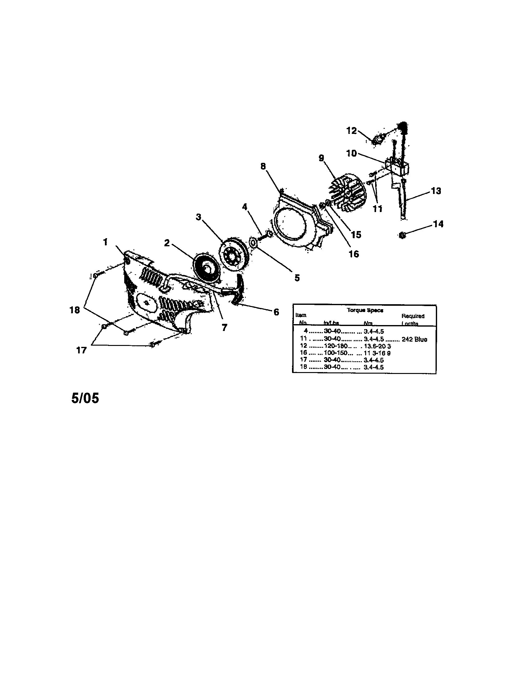 Homelite UT10947A starter/ignition diagram