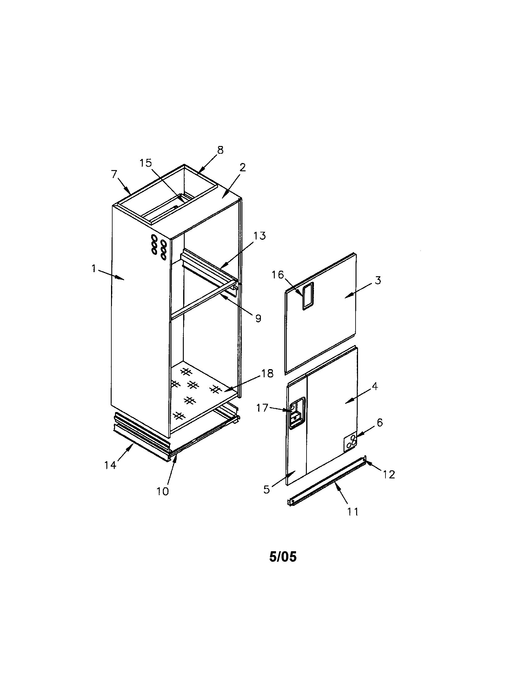 Trane TWE042P13FB0 gerneral assembly - 75004787 diagram