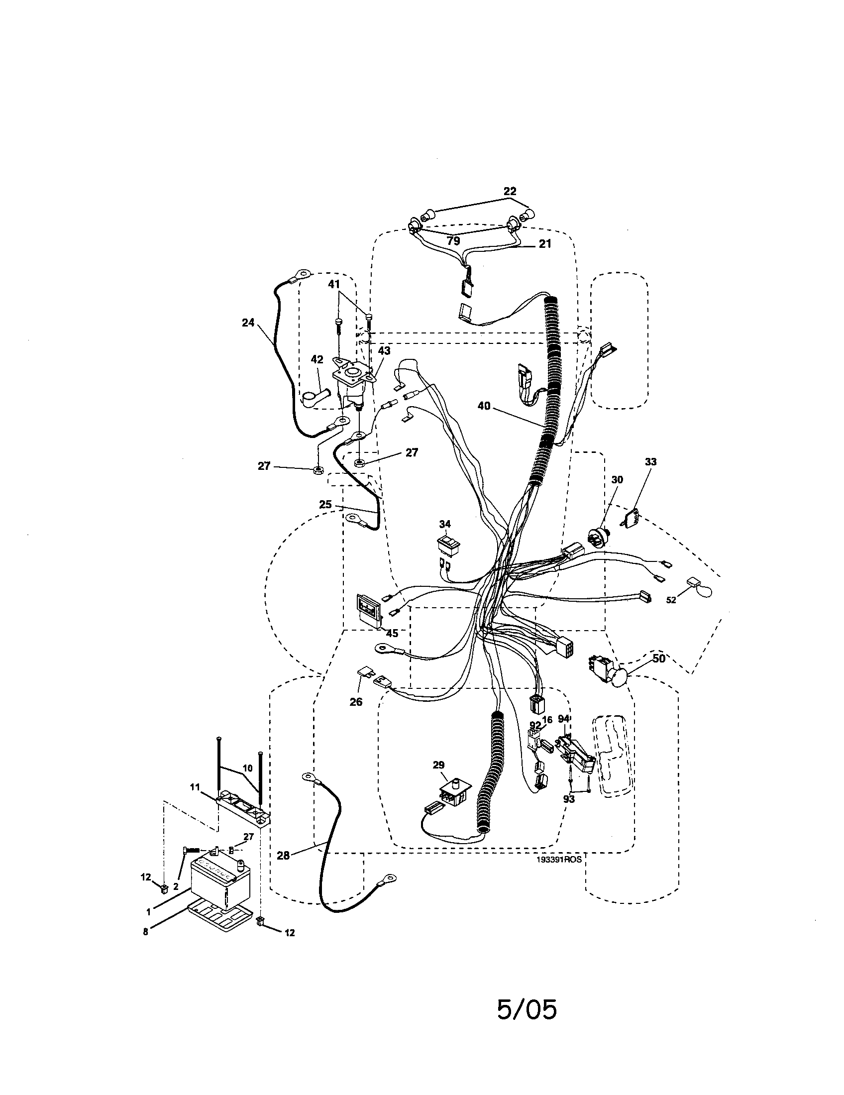 Craftsman 917276220 electrical diagram