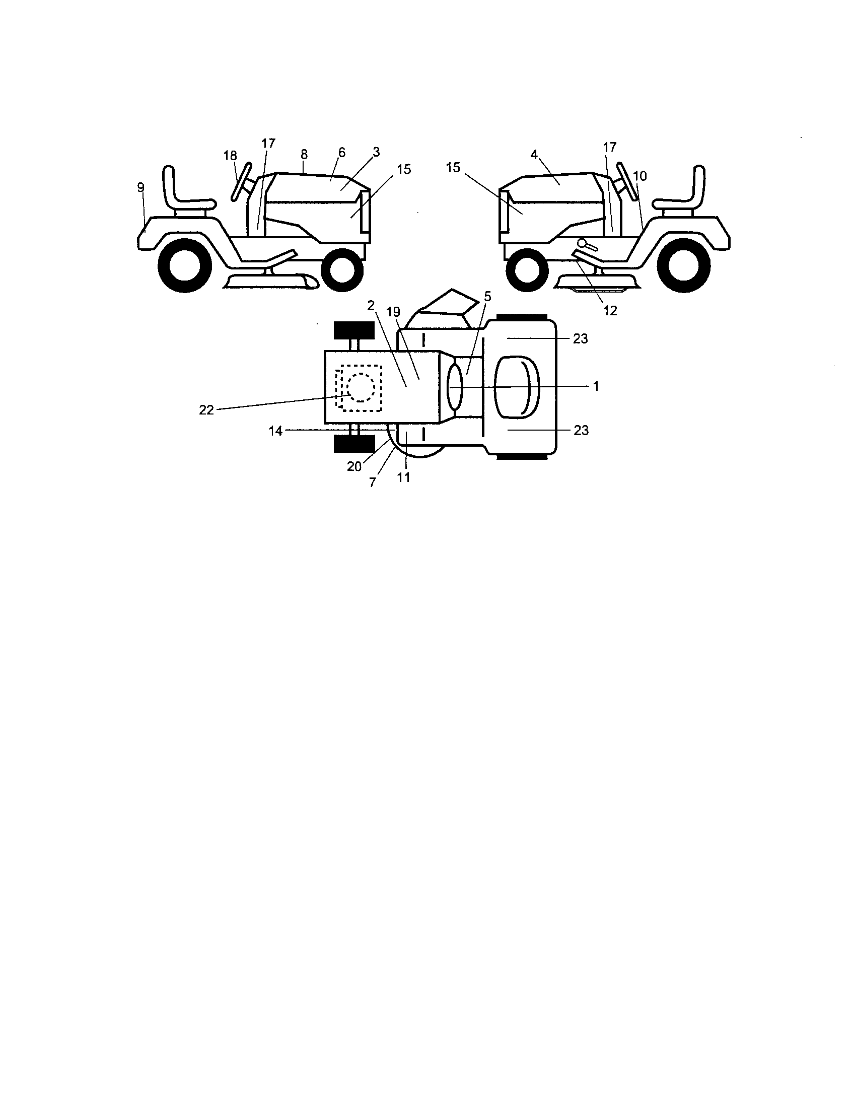 Craftsman 917276220 decals diagram
