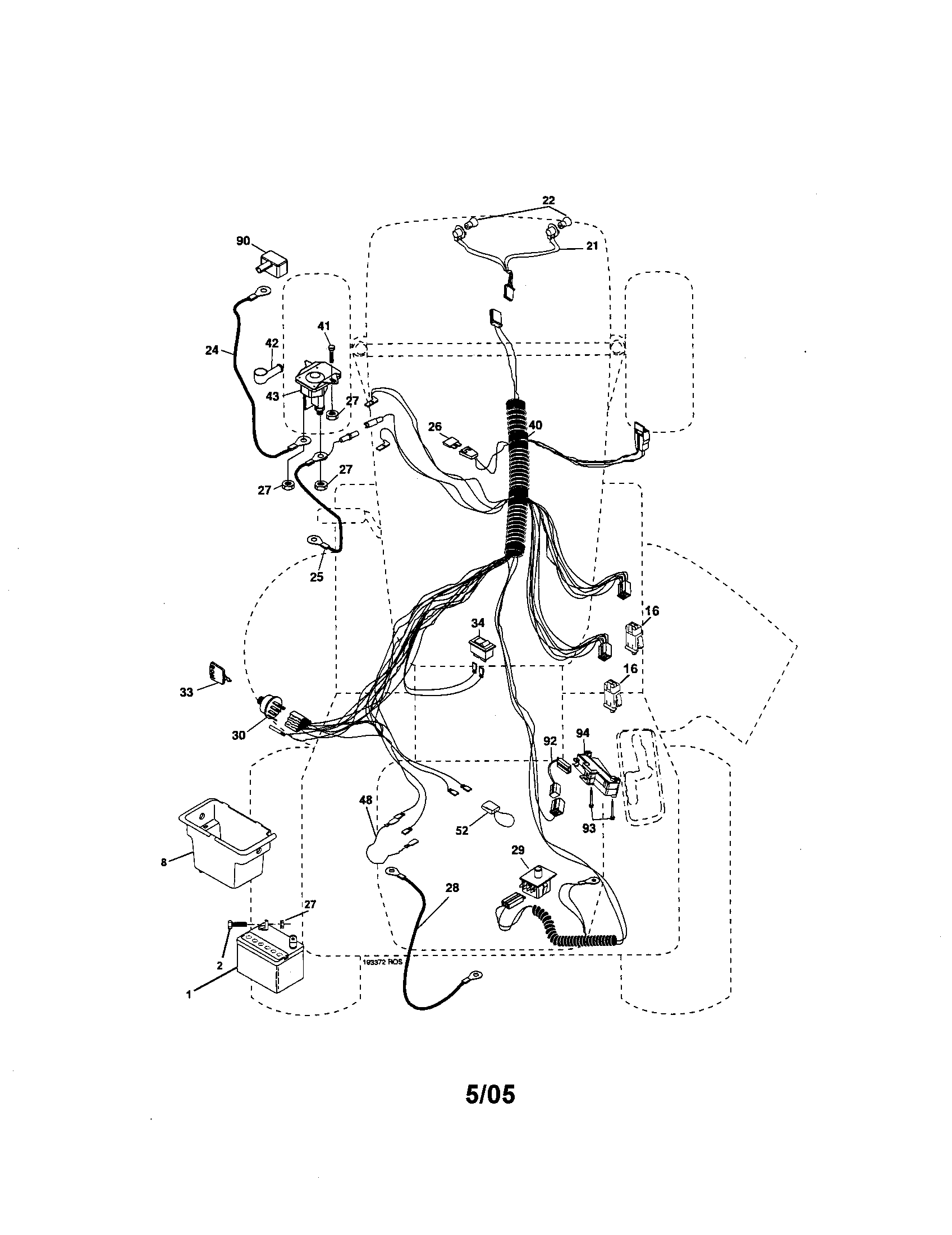 Craftsman 917275761 electrical diagram