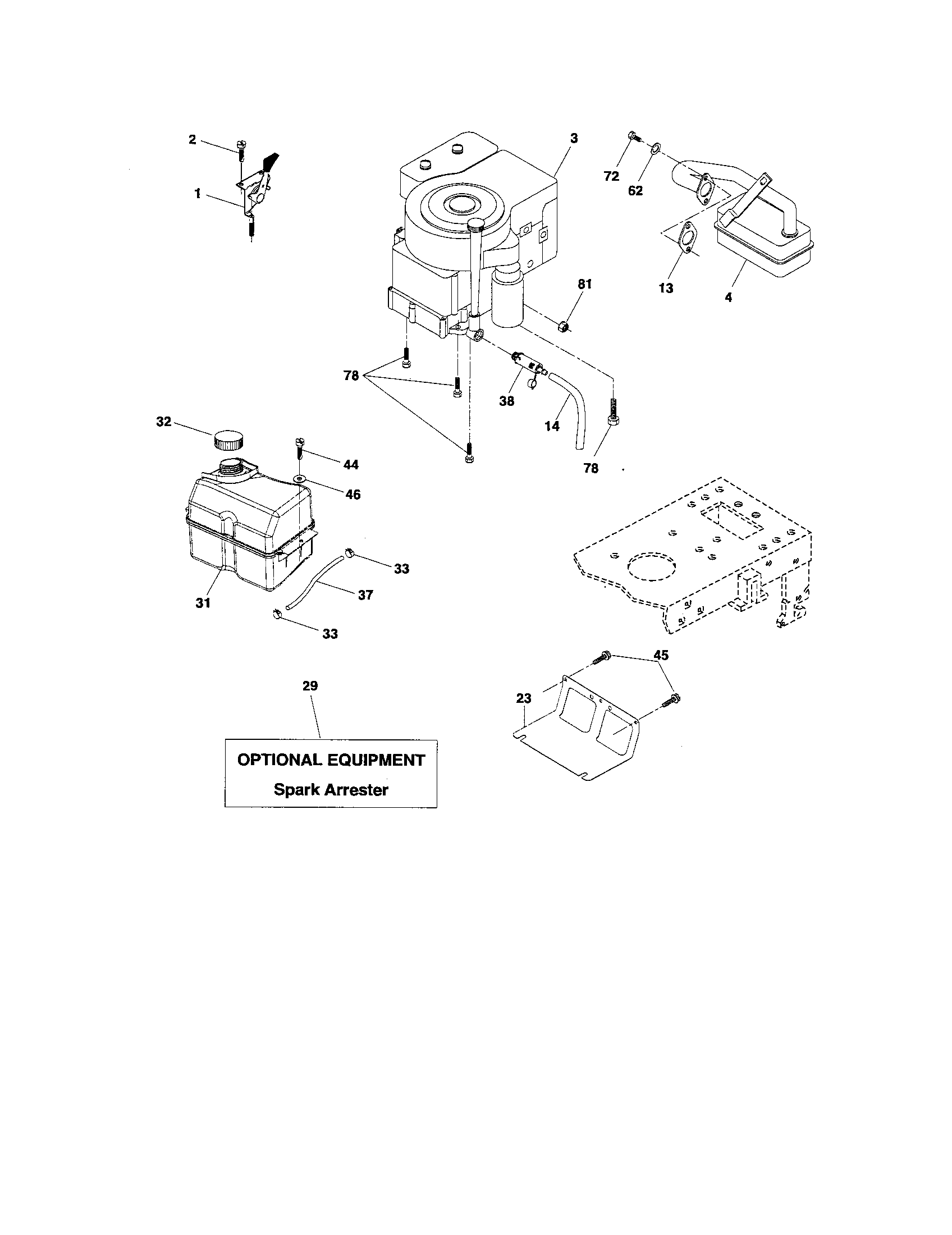 Craftsman 917275750 engine diagram