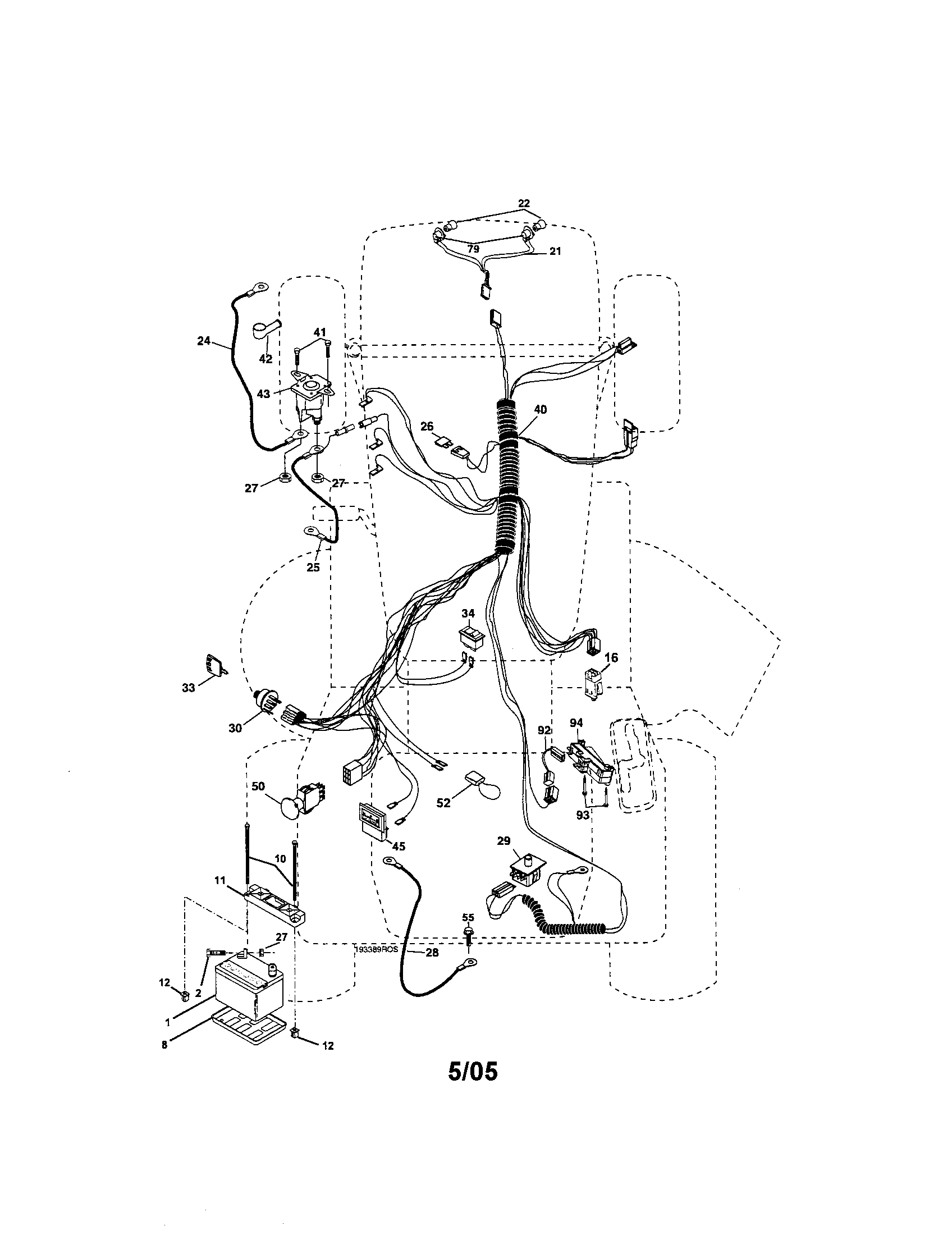 Craftsman 917274660 electrical diagram