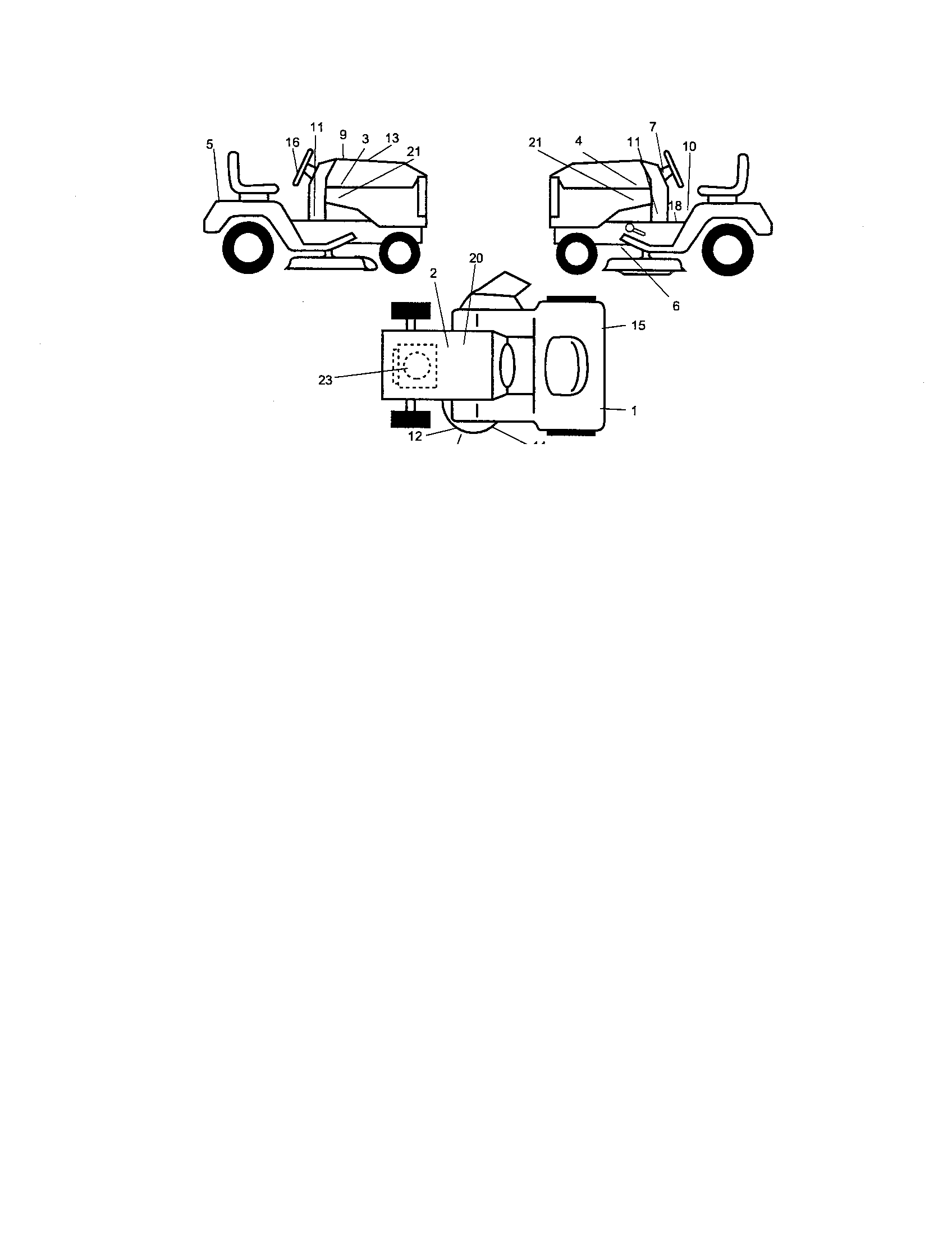 Craftsman 917274660 decals diagram