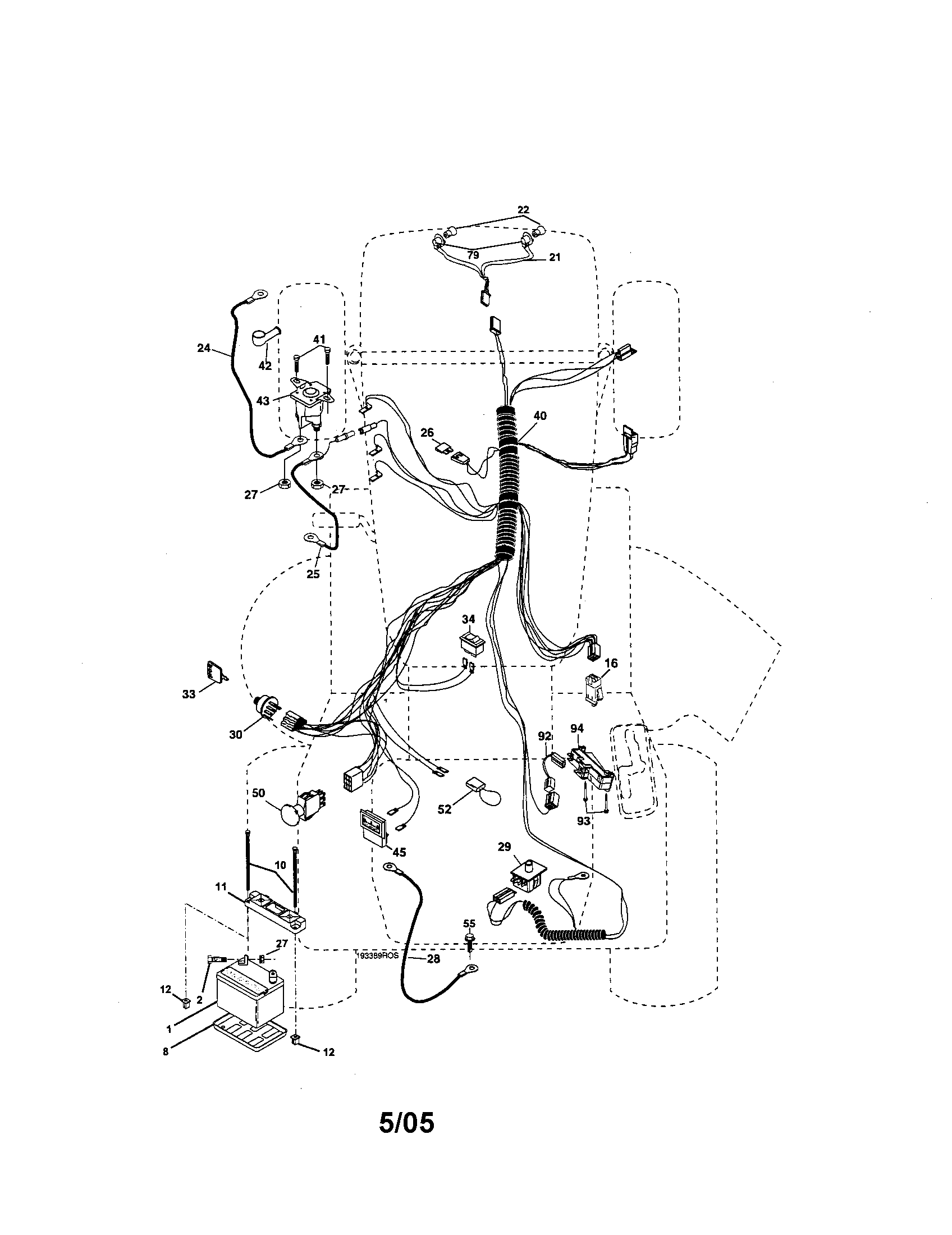 Craftsman 917274641 electrical diagram