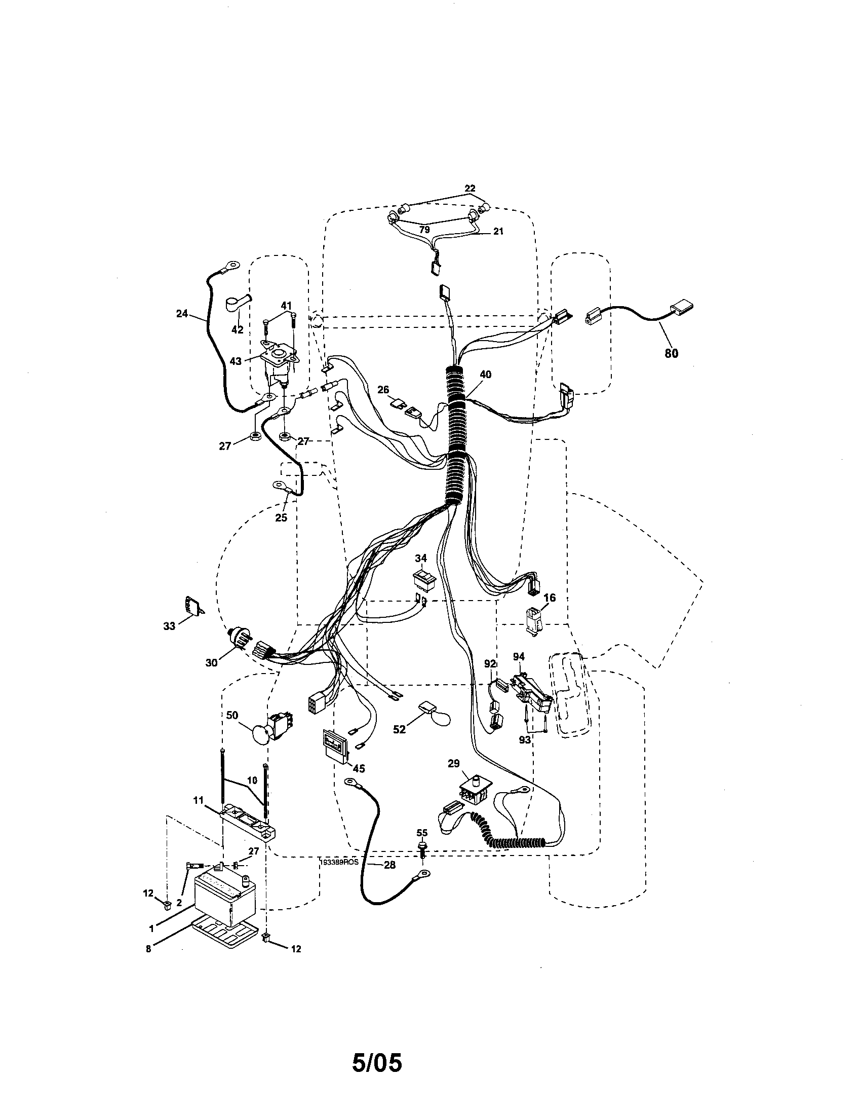 Craftsman 917275642 electrical diagram