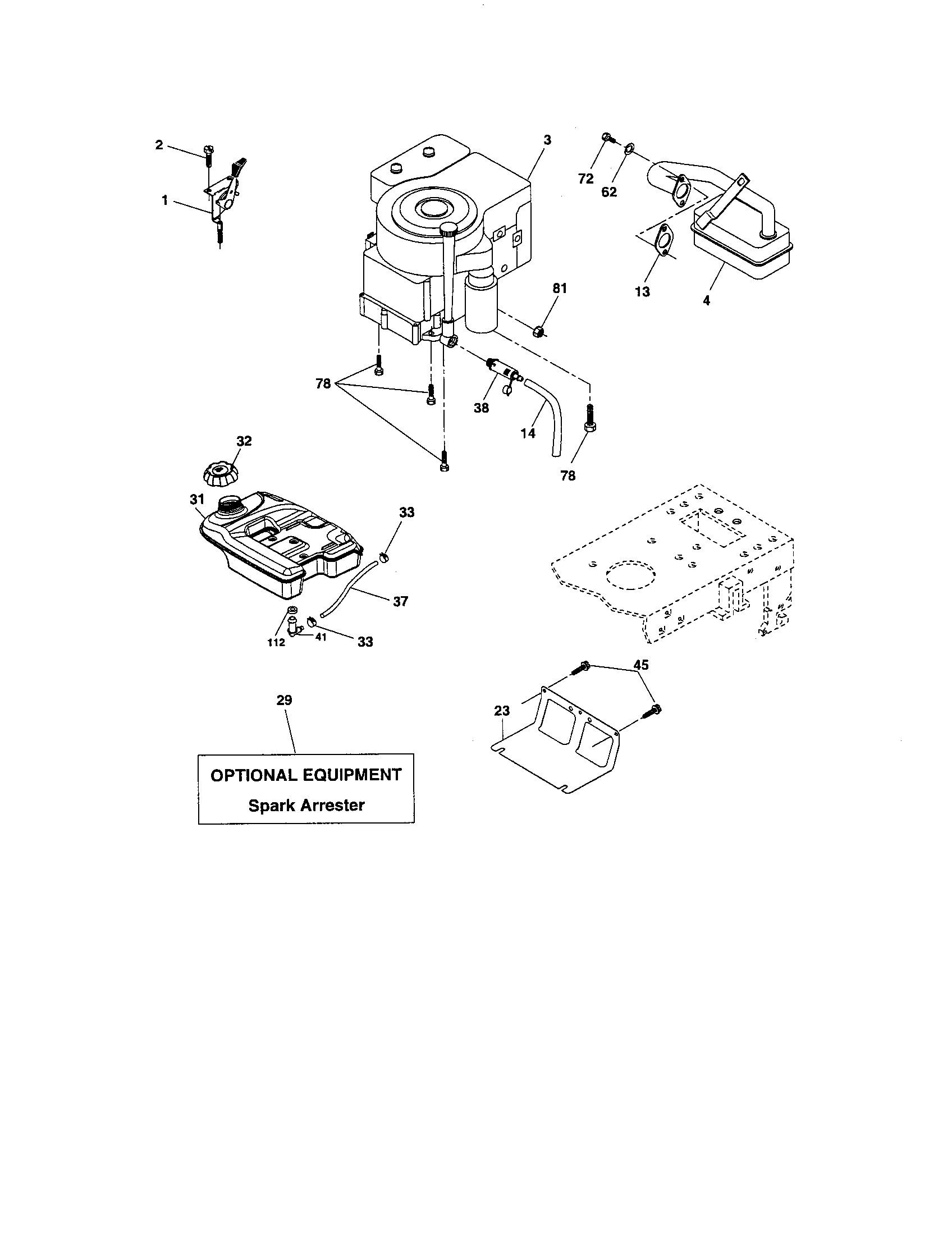Craftsman 917275642 engine diagram