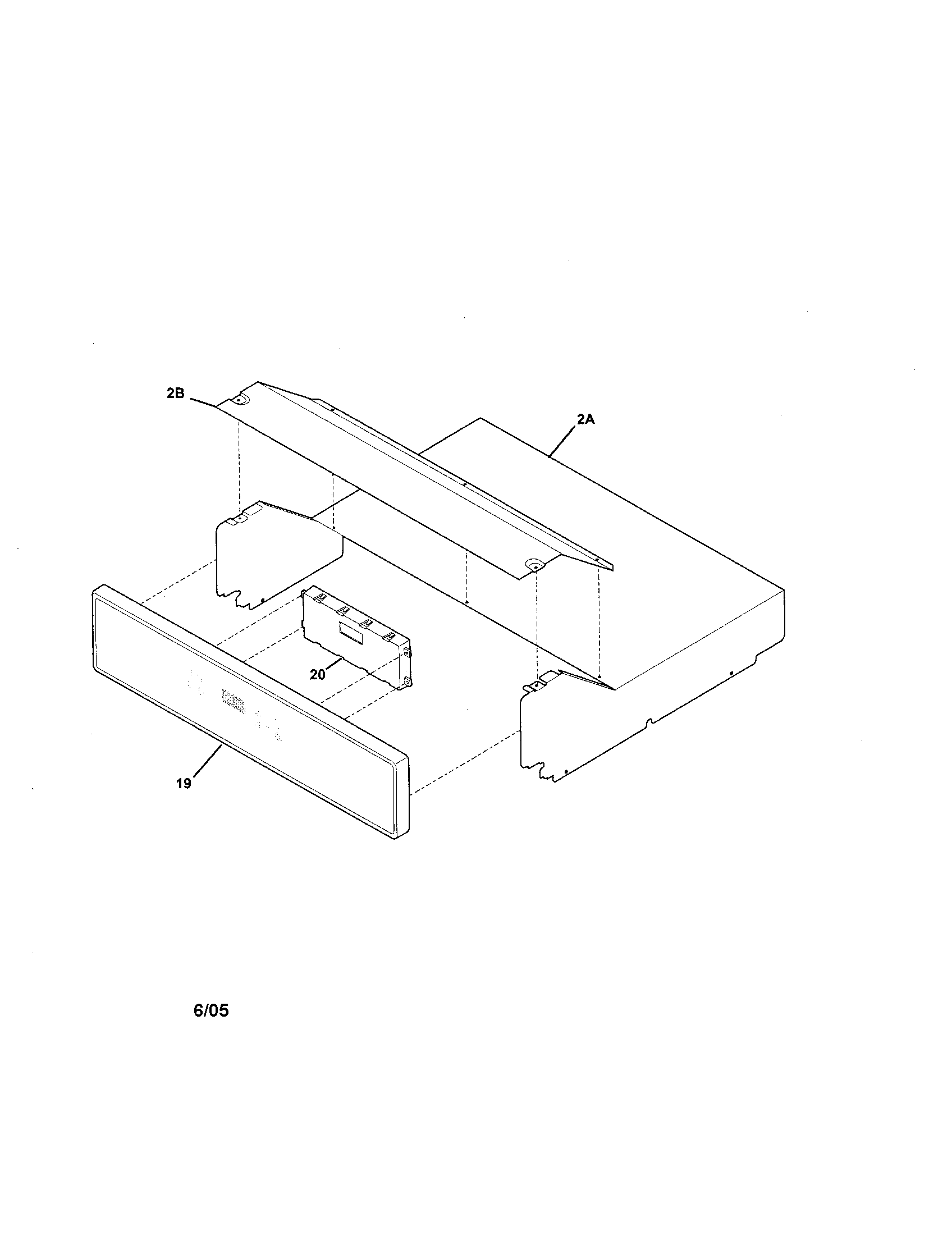 Frigidaire FEB30S5DBA control panel diagram