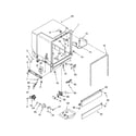 Whirlpool DU945PWPQ0 tub assembly diagram