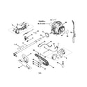 Ryobi RY30041A boom and handle assembly diagram