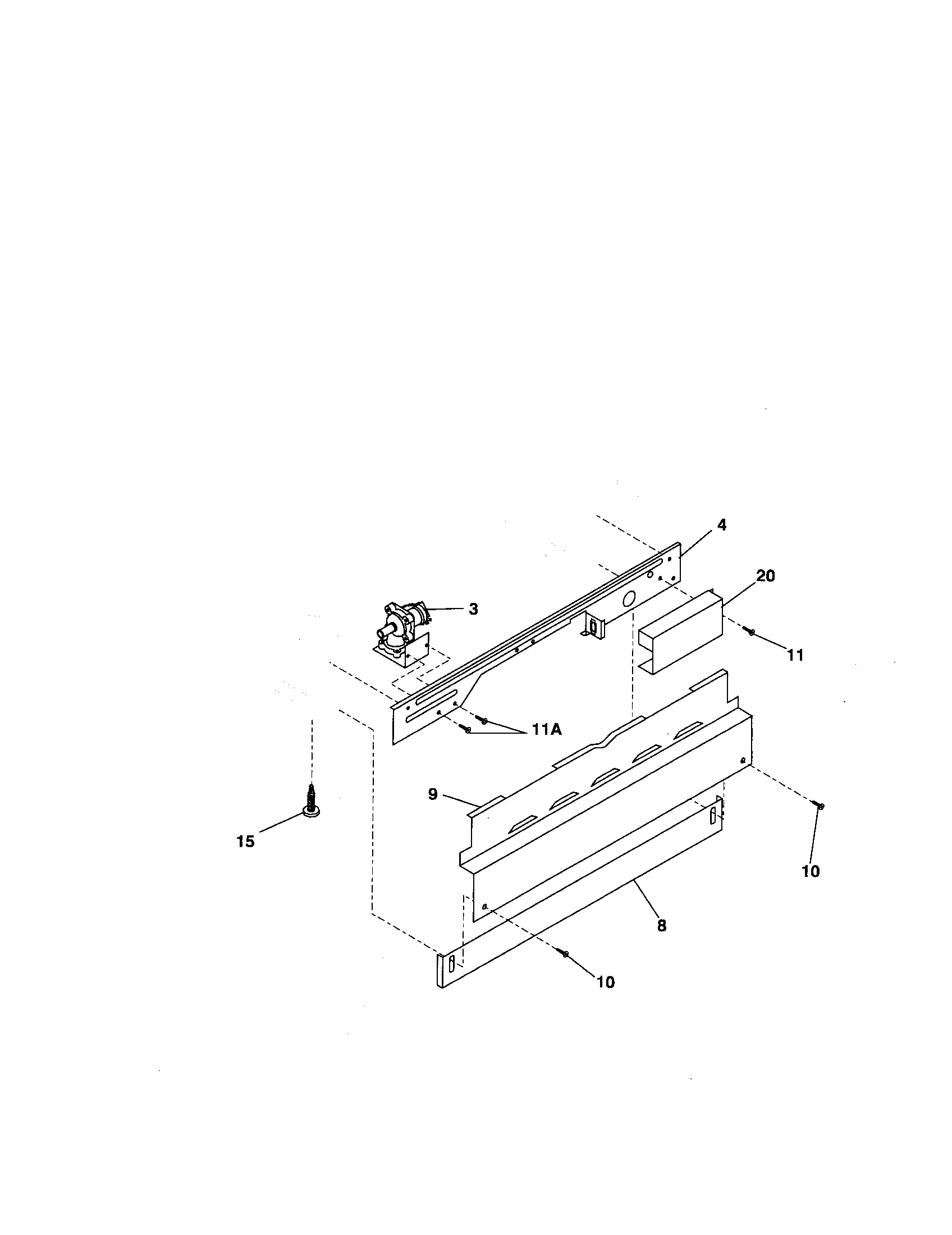 Frigidaire FDB641RAB0 frame diagram