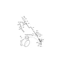 Craftsman 536881650 chute rod assembly diagram