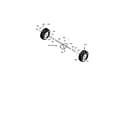 Craftsman 536881650 wheel assembly diagram