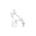 Craftsman 536881950 chute rod diagram