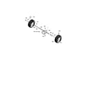 Craftsman 536881950 wheel assembly diagram